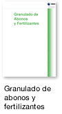 Granulado de abonos y fertilizantes